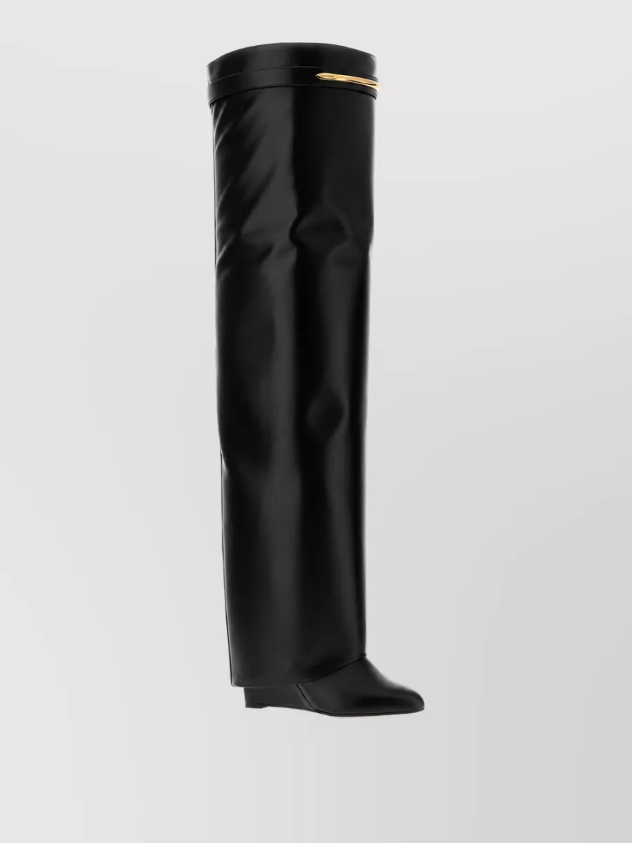 Givenchy leather shark pinch boots