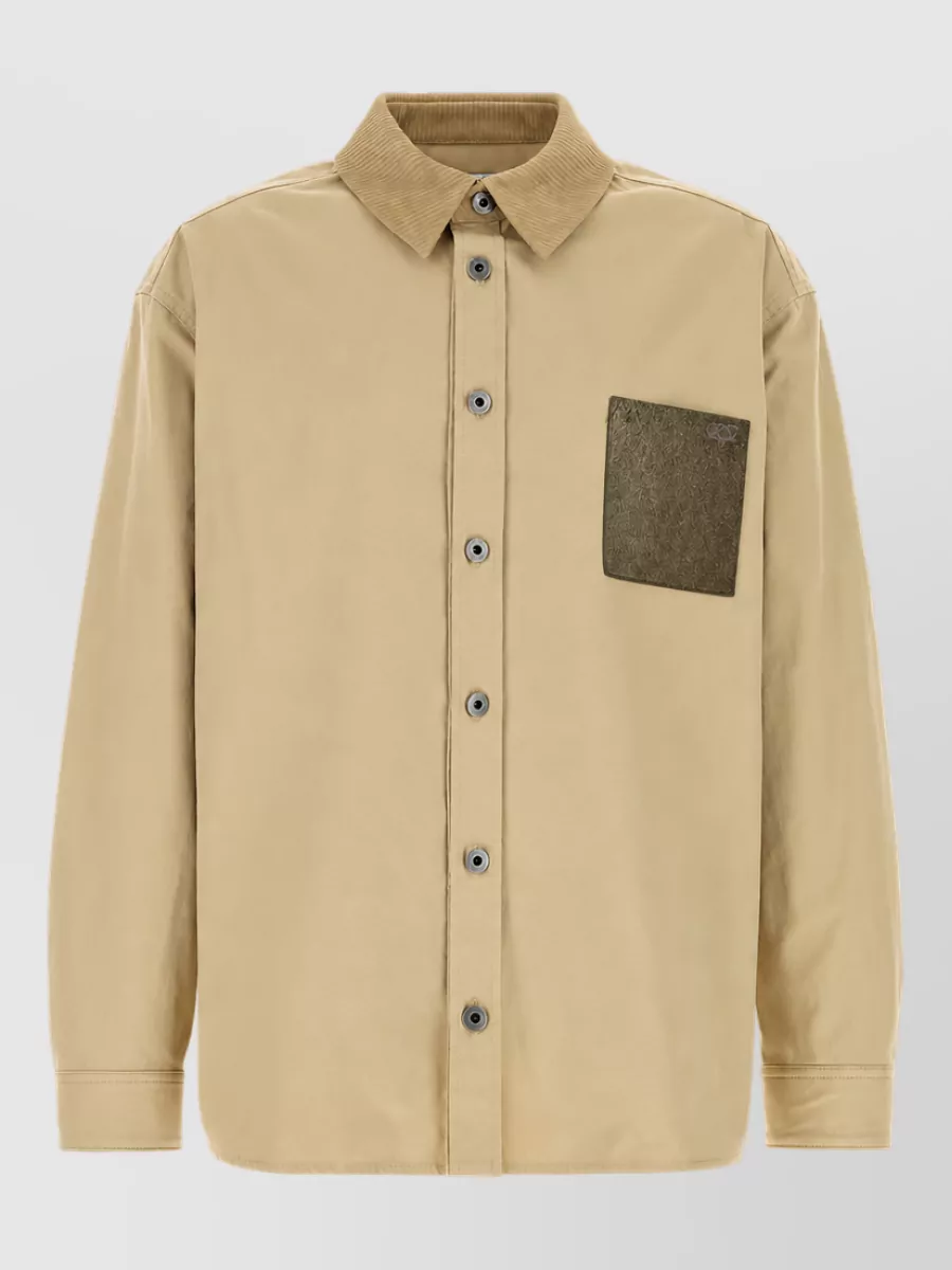 Loewe Cotton shirt jacket