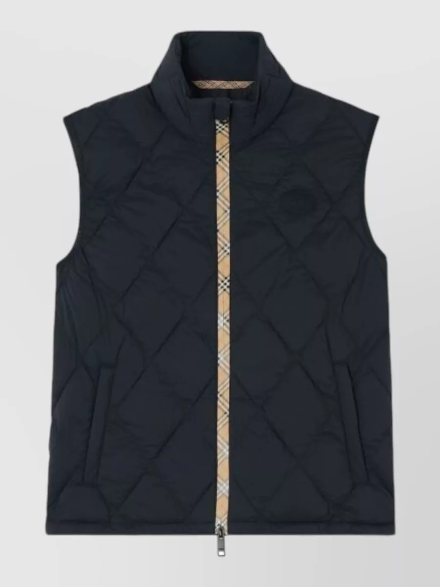 Burberry quilted padded sleeveless jacket