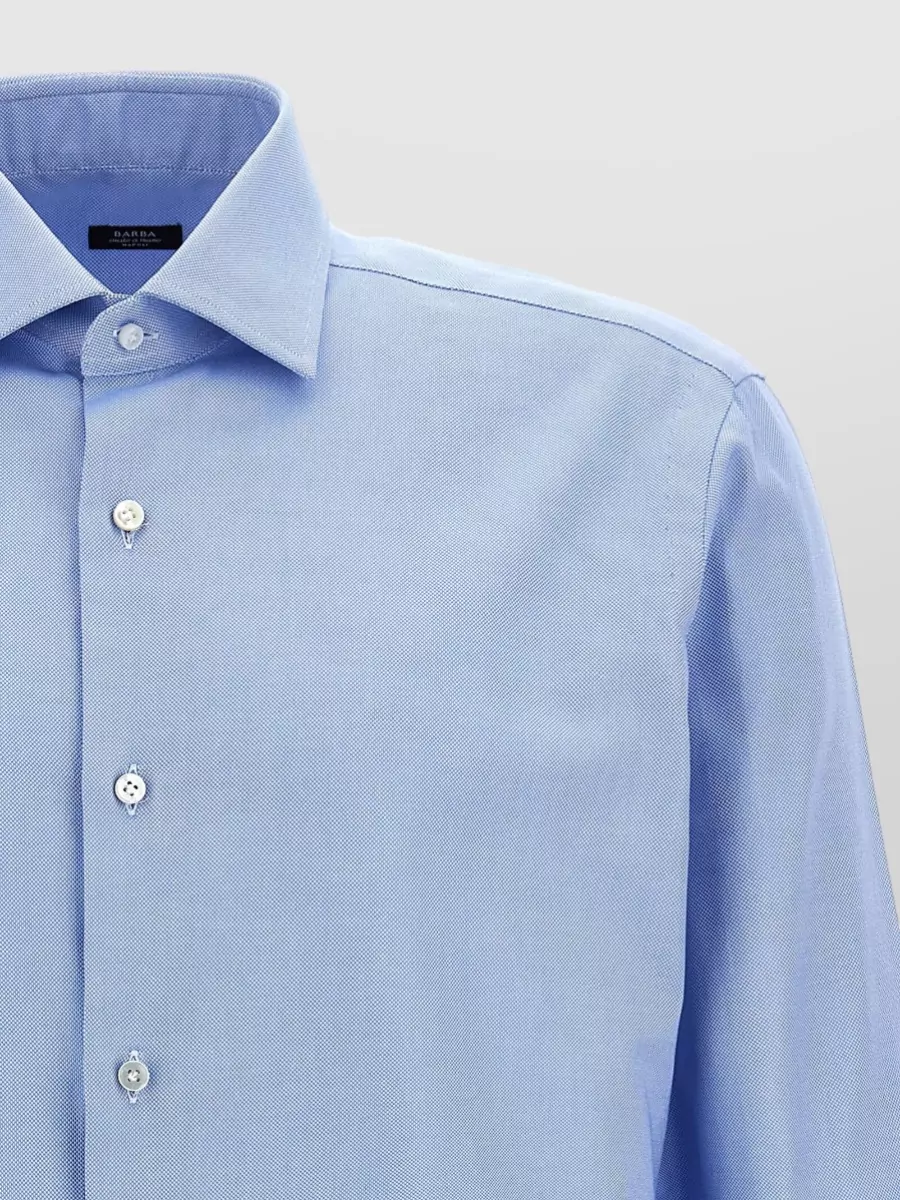 Barba Cotton Long-Sleeve Shirt