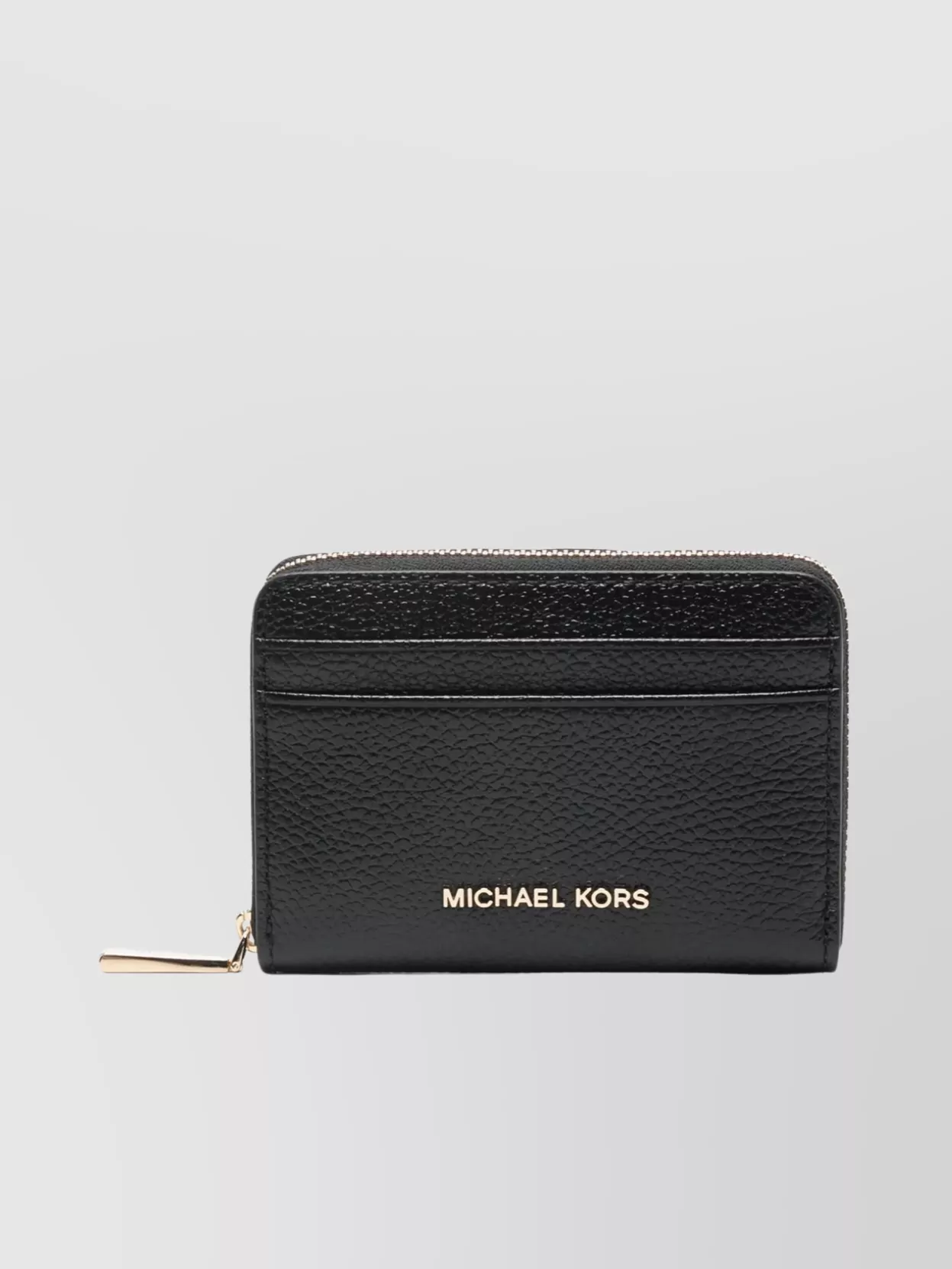 Michael Kors Compact Leather Cardholder Textured Finish