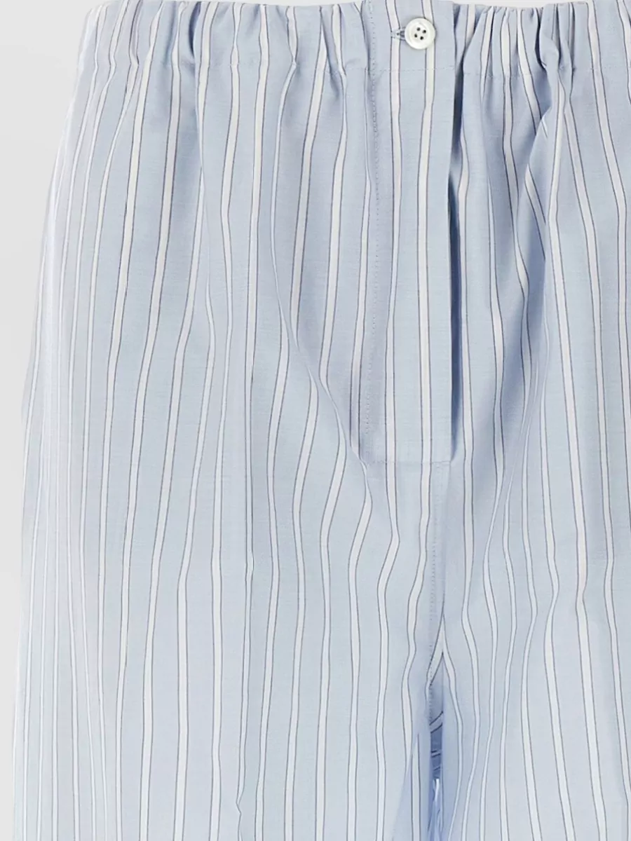 Prada Striped Straight-Leg Pyjama Bottoms