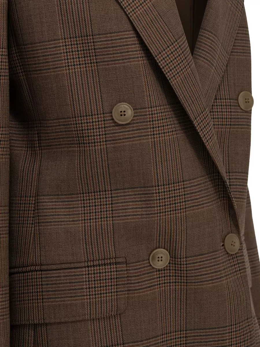 Max Mara Virgin Wool Double-Breasted Blazer
