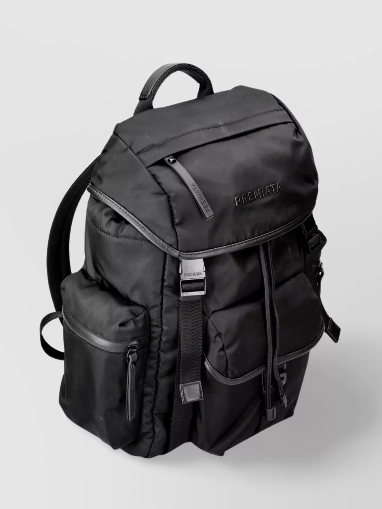 Premiata Versatile Backpack With Multiple Zippered Pockets