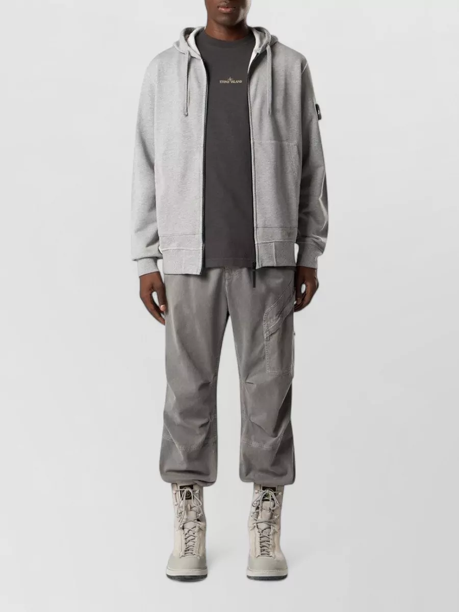 Stone Island Cotton Hooded Sweatshirt