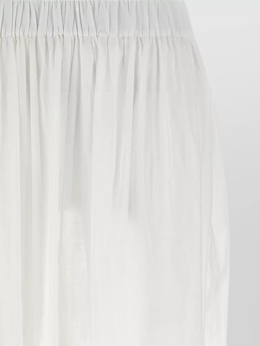 The Andamane Cotton Wide-Leg Pyjama Trousers