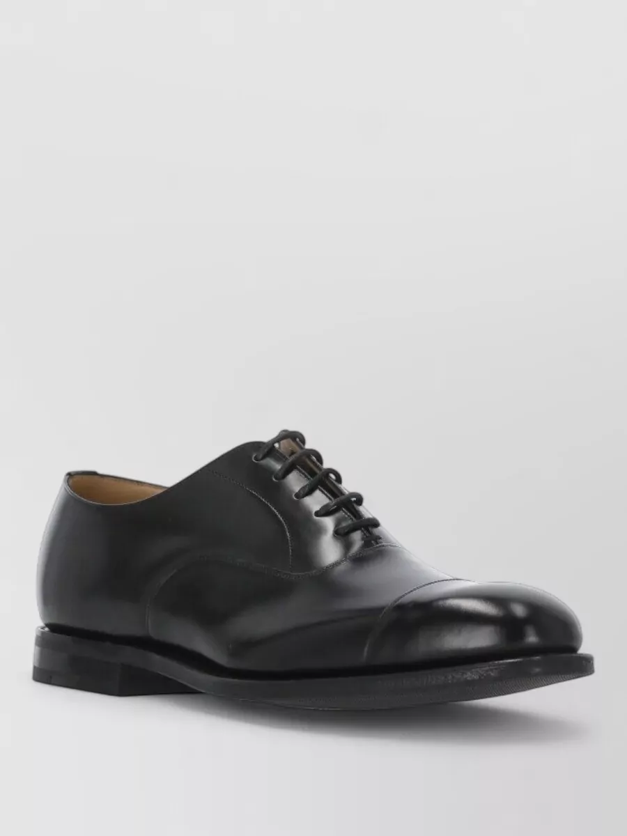 Church's leather lace-up brogues