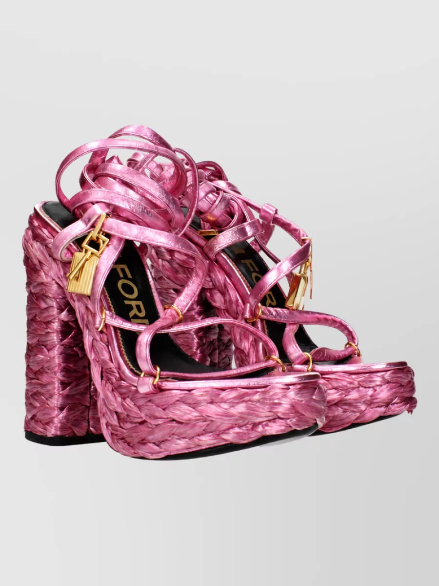 Tom Ford Leather Sandals