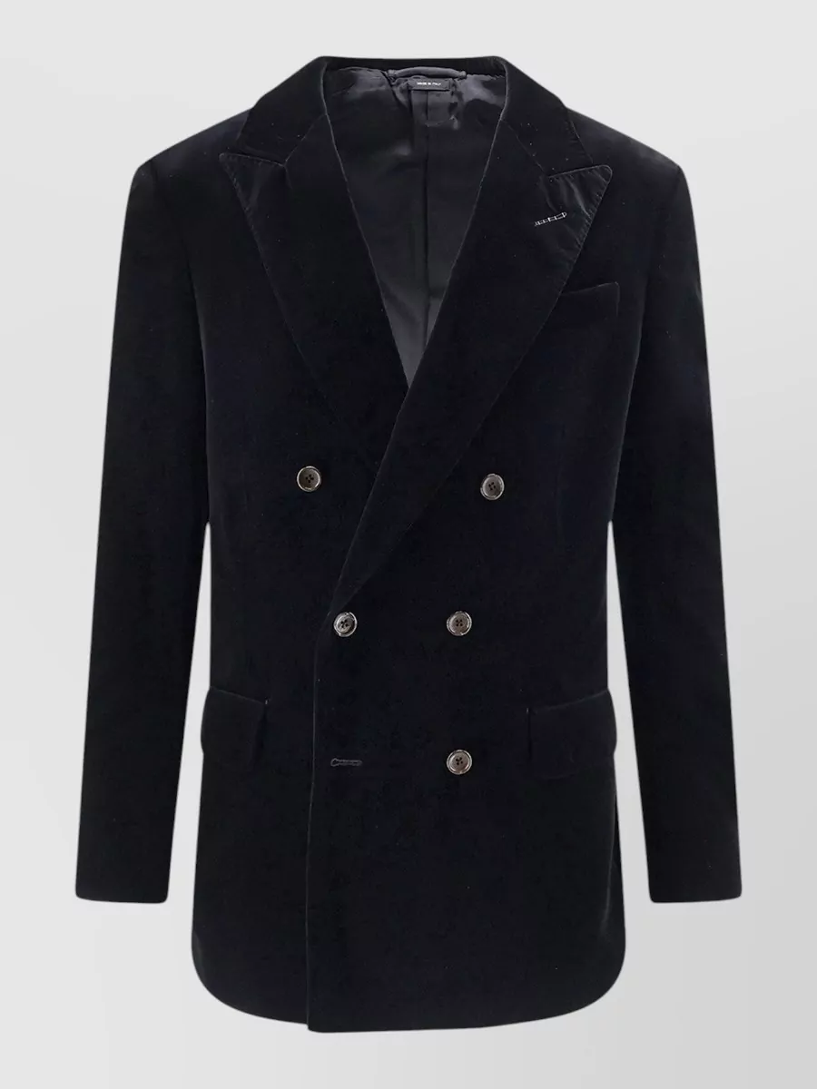 Tom Ford velvet double-breasted blazer