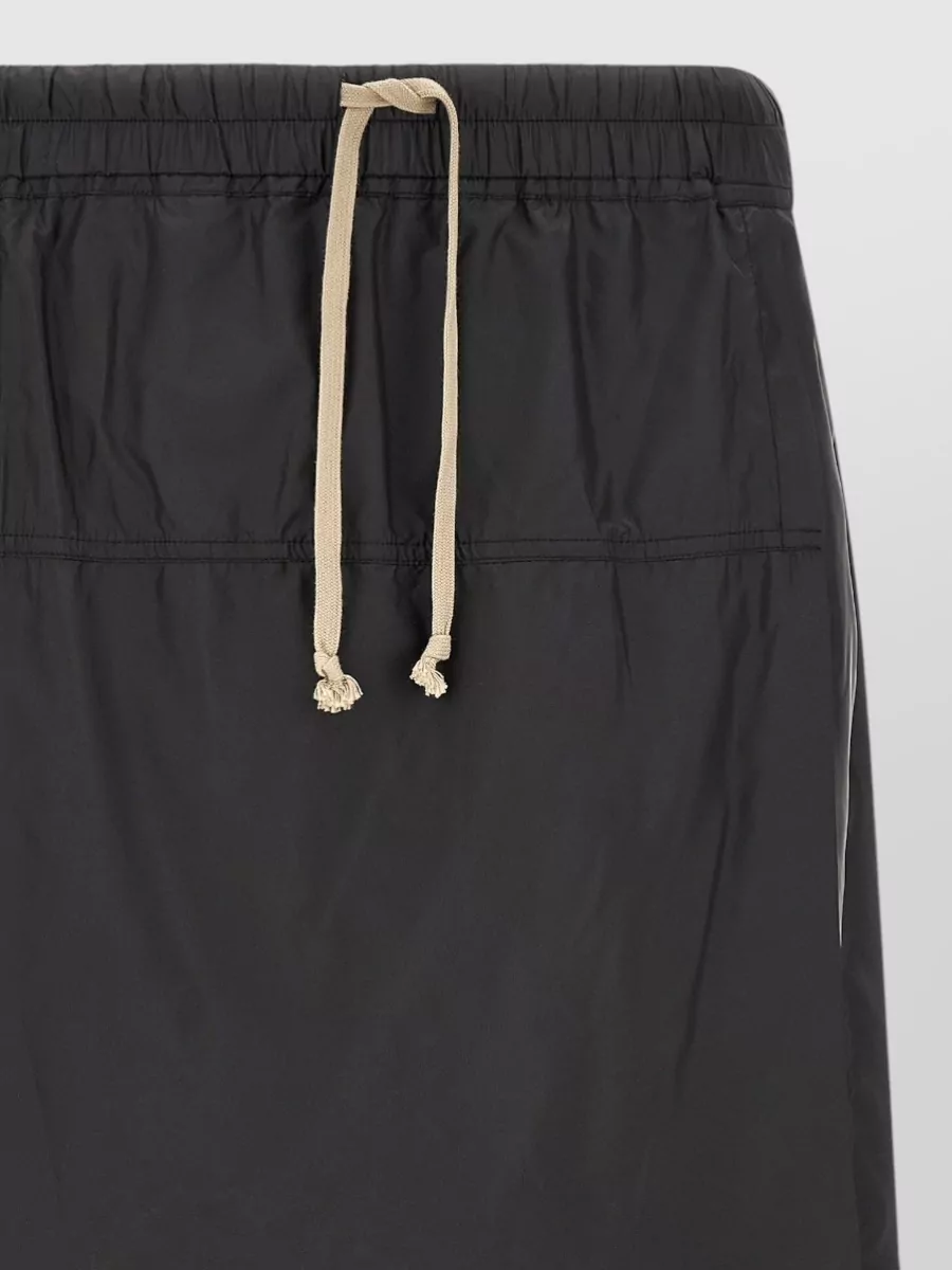 Rick Owens Moncler Kilt Style Bermuda Shorts