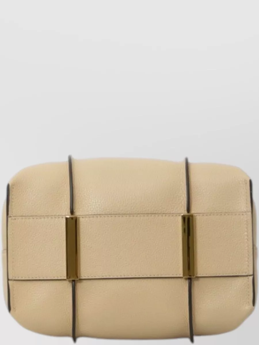 Tod's T Timeless Mini Leather Bucket Bag