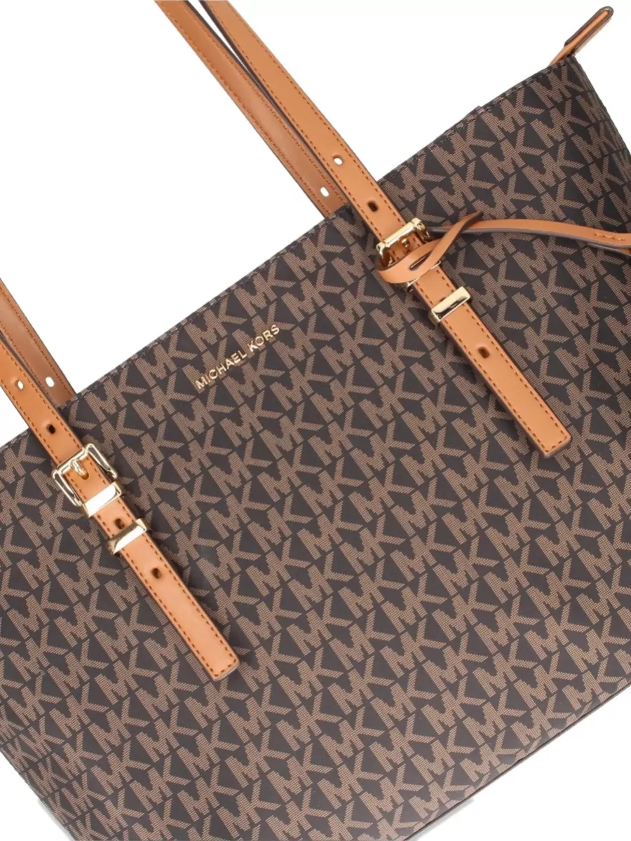 Michael Kors Tote Bag Adjustable Straps Dual Handles