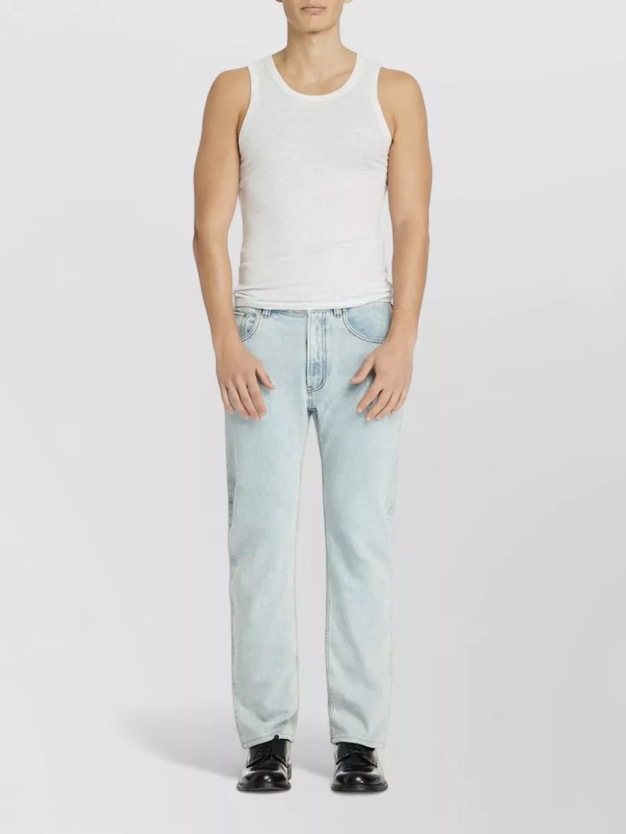 Entire Studios Denim Straight-Leg Jeans