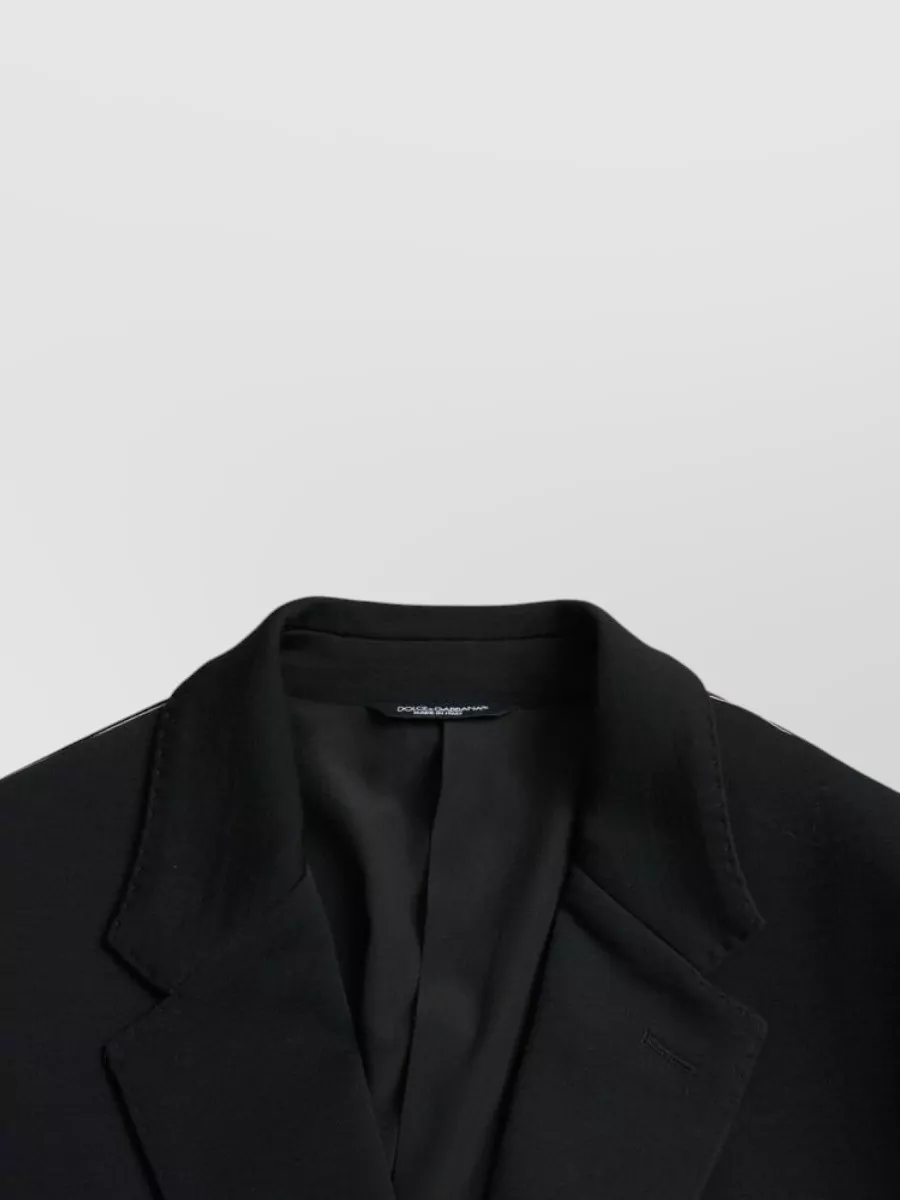 Dolce&Gabbana Single Breasted Wool Blazer