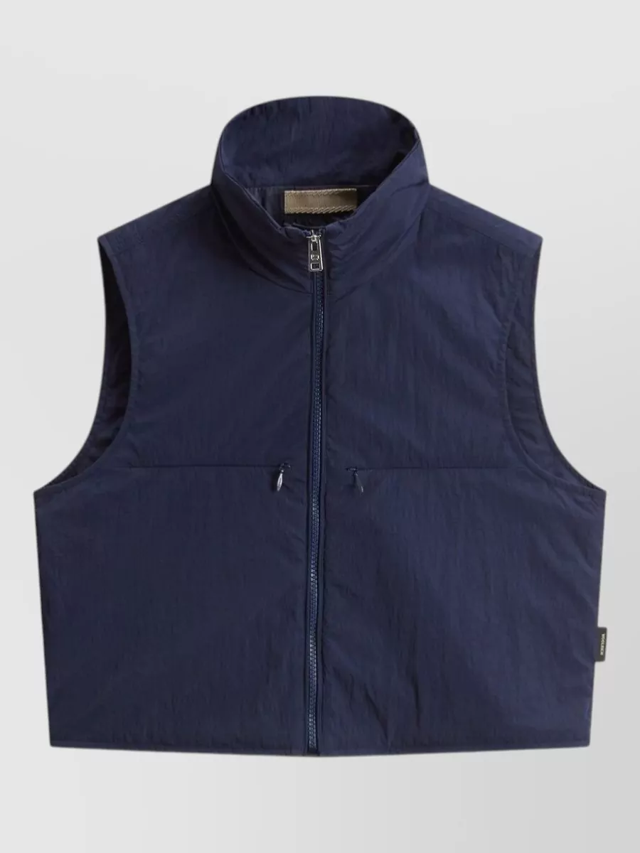 Woolrich zipped nylon vest