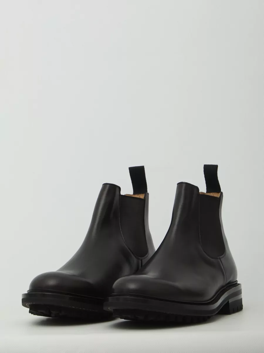 Church's Calfskin Leather Chelsea Boots