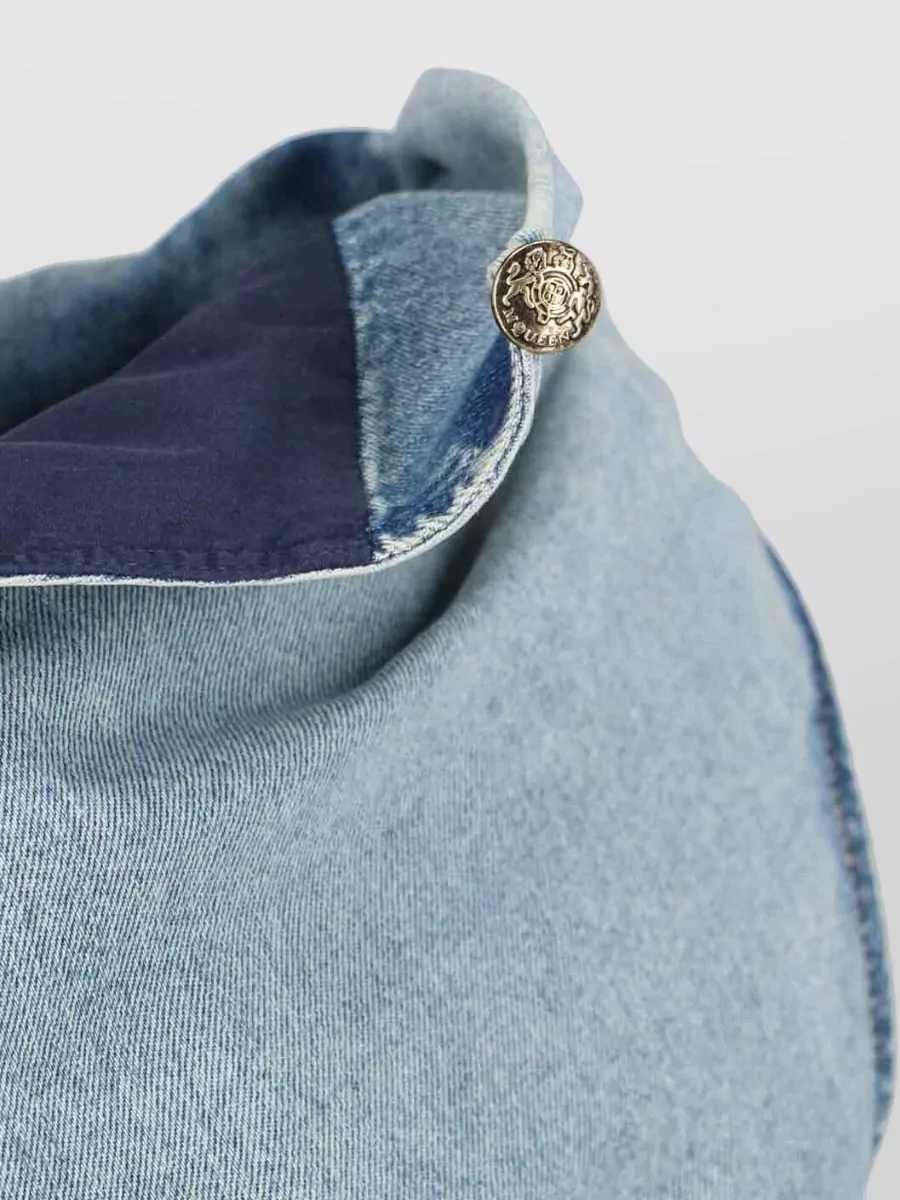 Alexander Mcqueen Knee Length Dress One Shoulder Draped