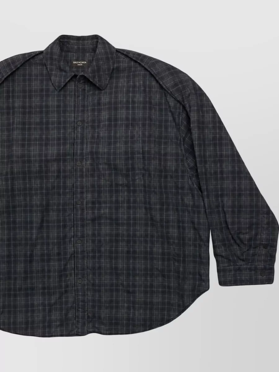 Balenciaga Detachable Cotton Shirt
