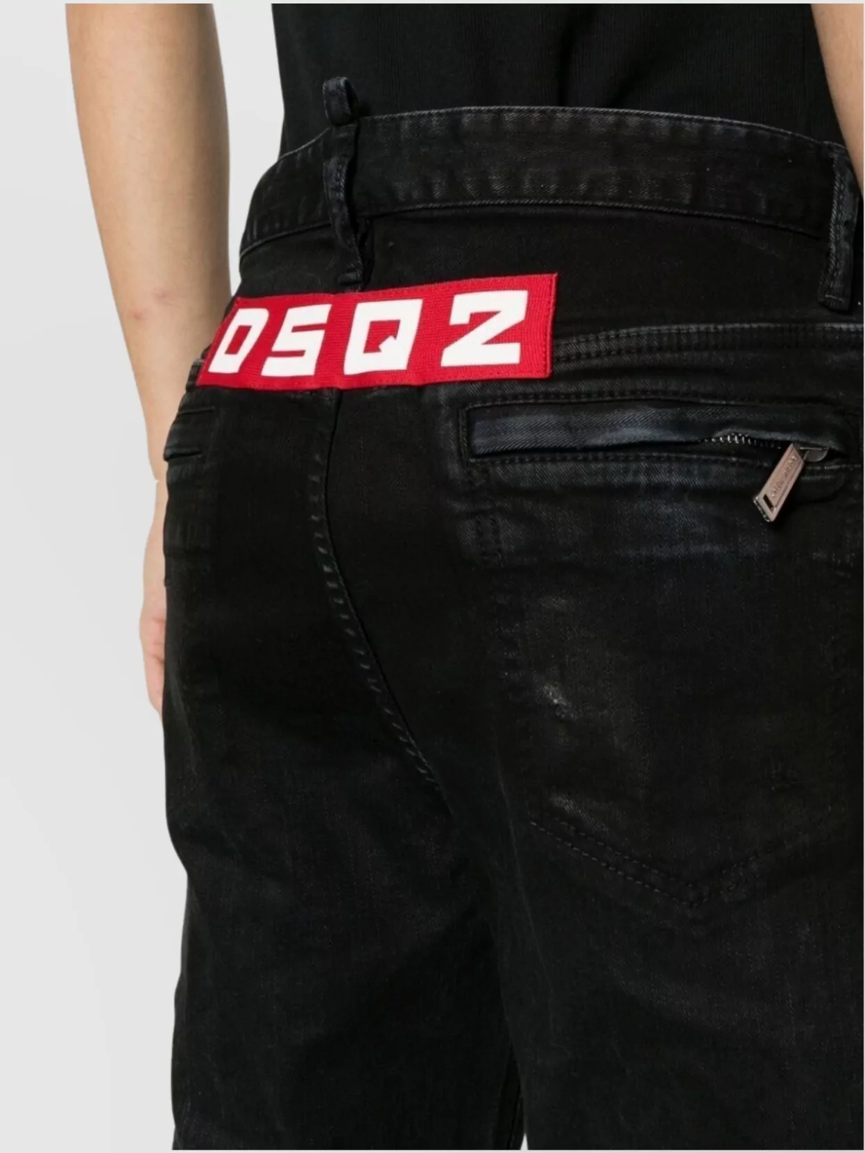 Dsquared2 Five-Pocket Trousers With Belt Loops Design