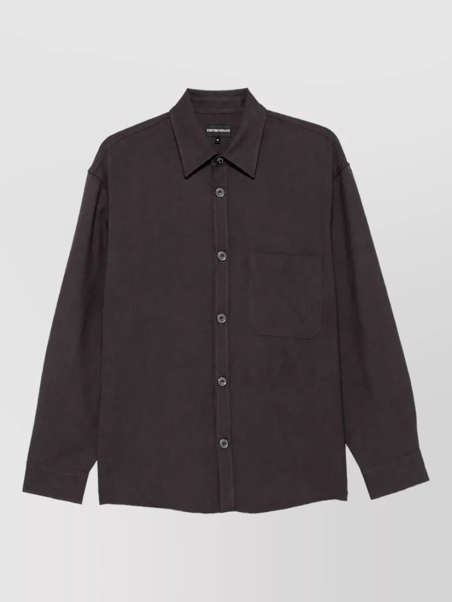 Emporio Armani Virgin wool shirt