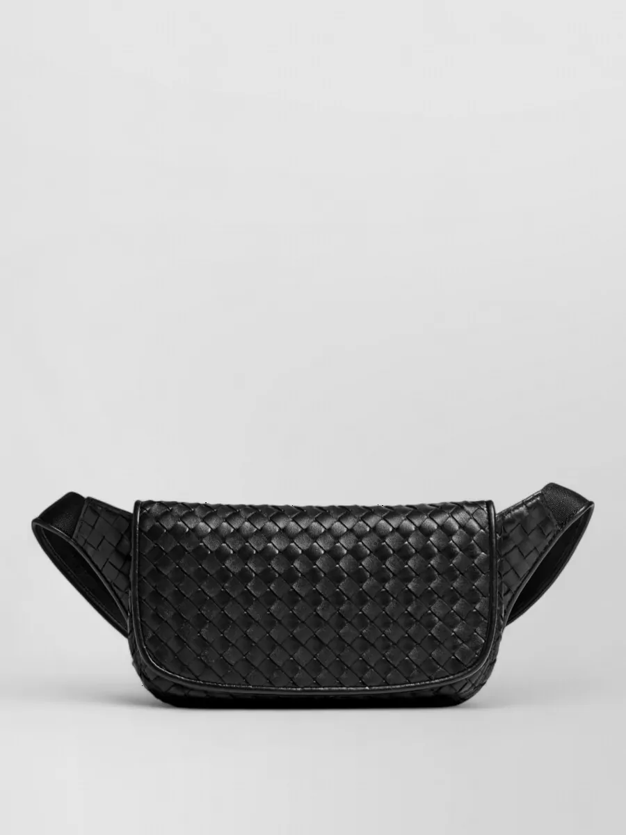 Bottega Veneta leather braided belt bag