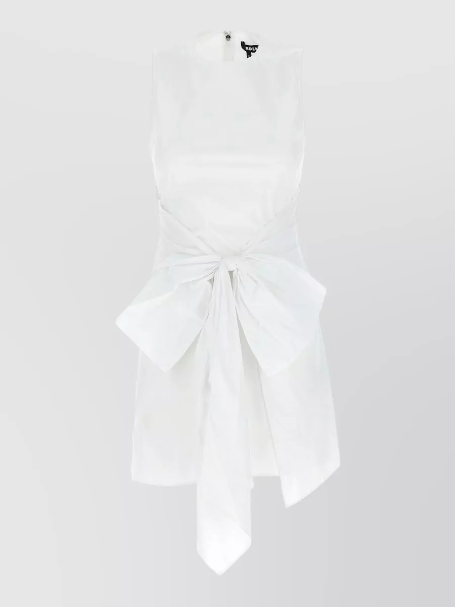 Rotate Birger Christensen Cotton Sleeveless Mini Dress