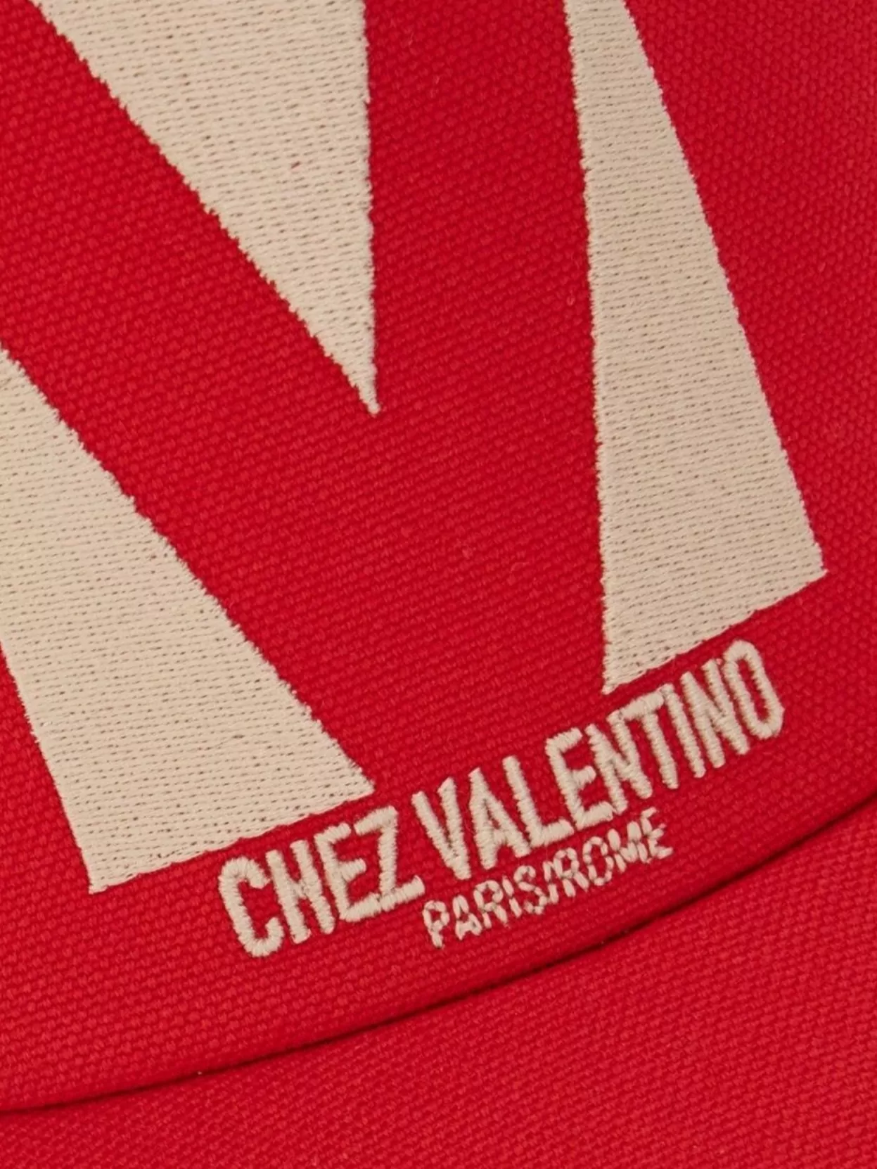 Valentino Garavani Cotton Baseball Cap Logoed Embroidery