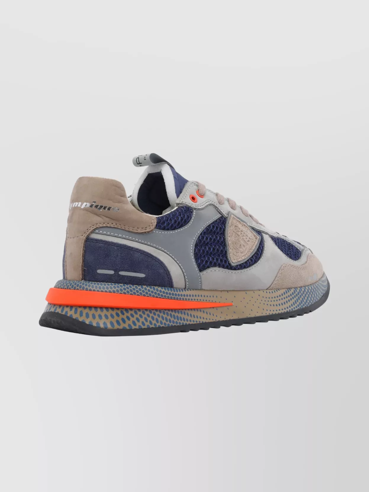 Philippe Model Casual Low Top Sneakers With Round Toe Shape