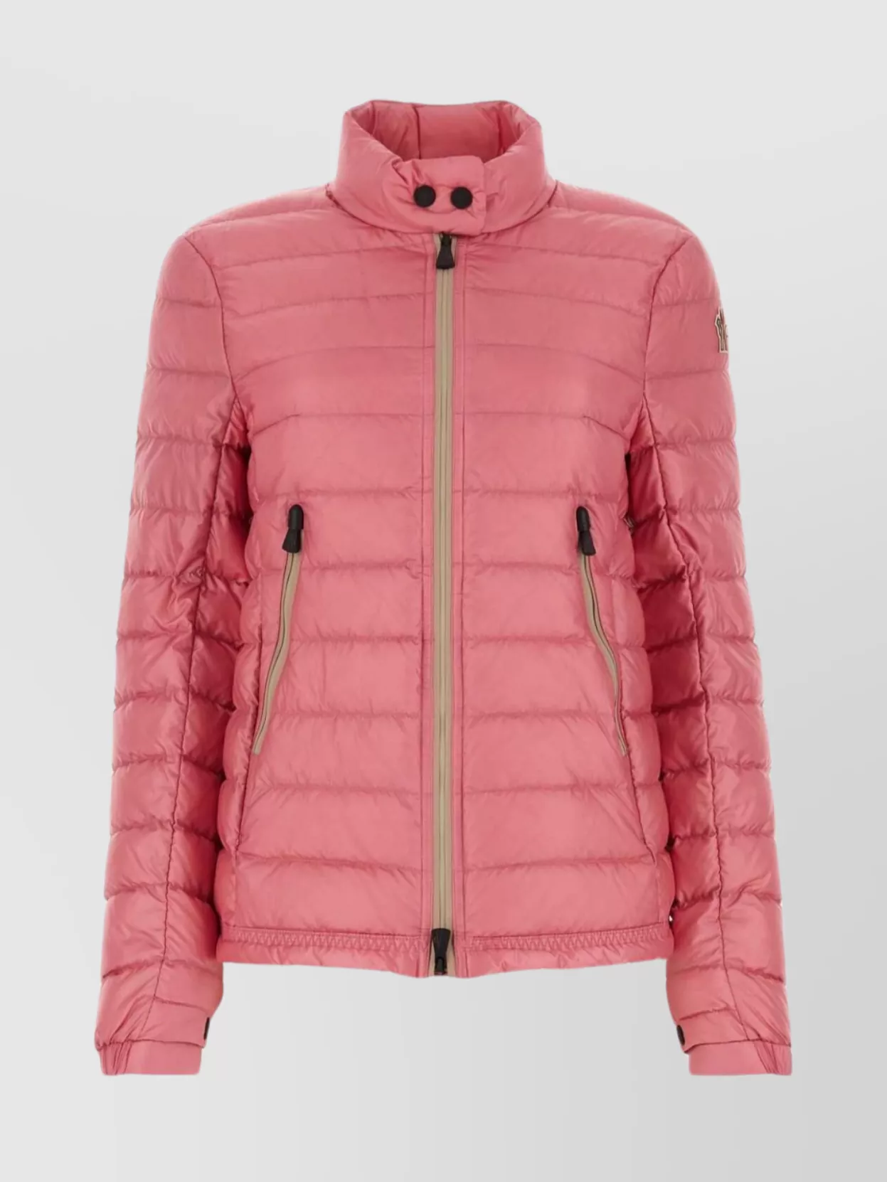 Shop Moncler Walibi Quilted Nylon Down Jacket
