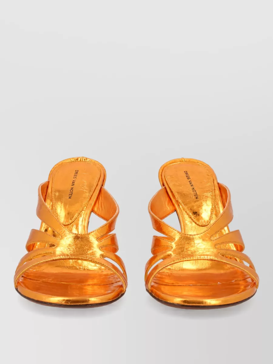 Dries Van Noten leather mules