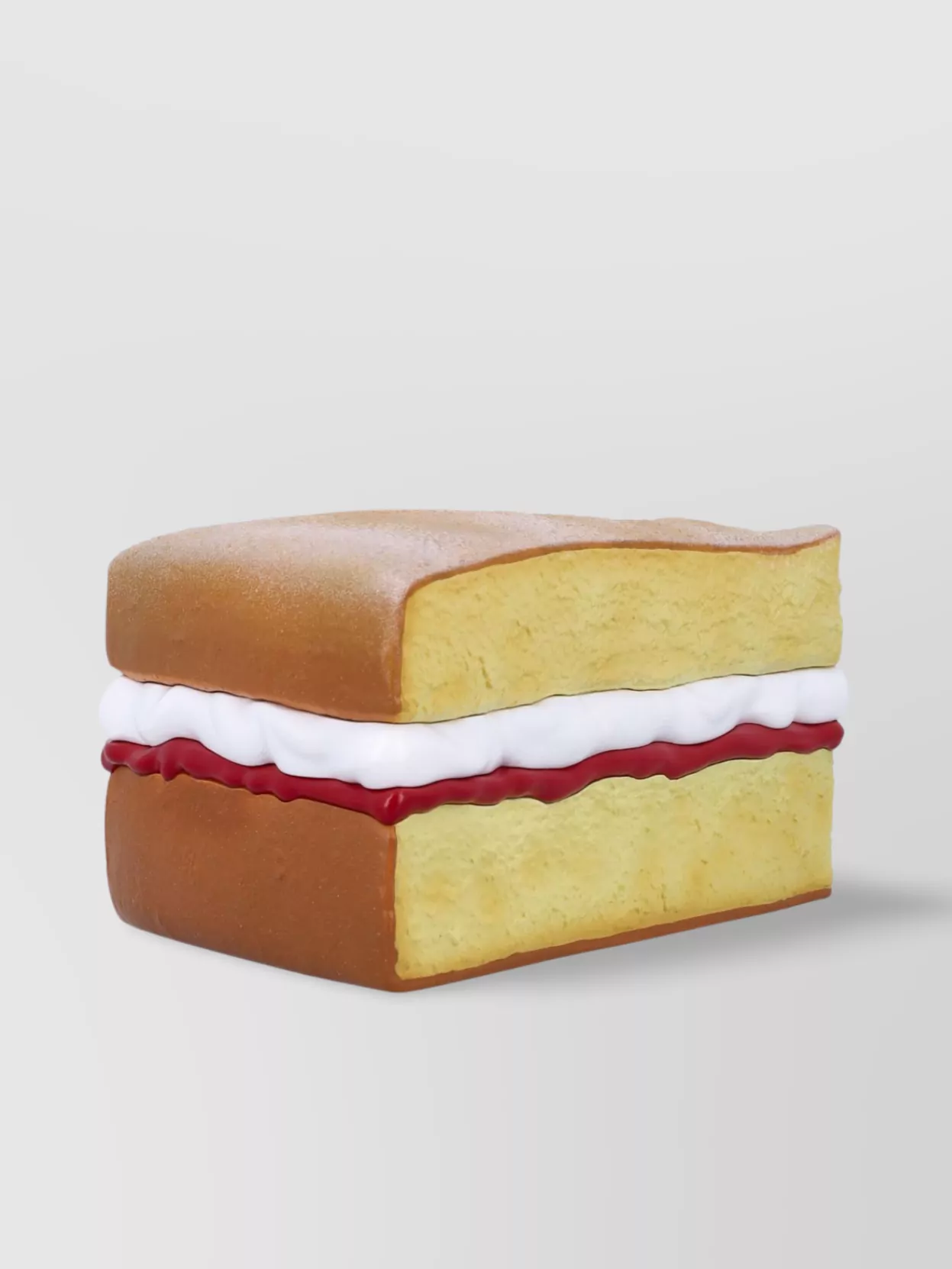 Jw Anderson Victoria Sponge Multicolor Clutch With Magnetic Closure In Resin Woman