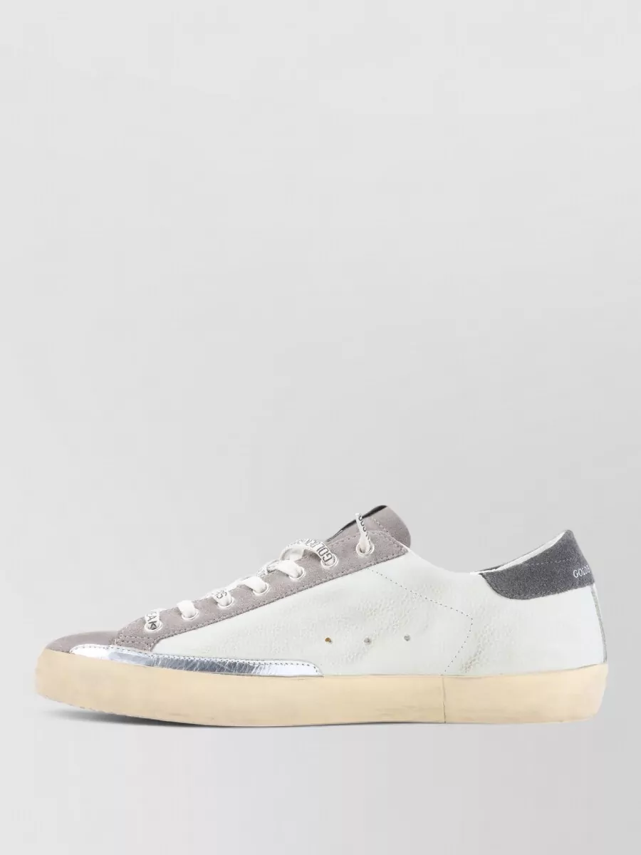 Golden Goose Leather Low-Top Sneakers