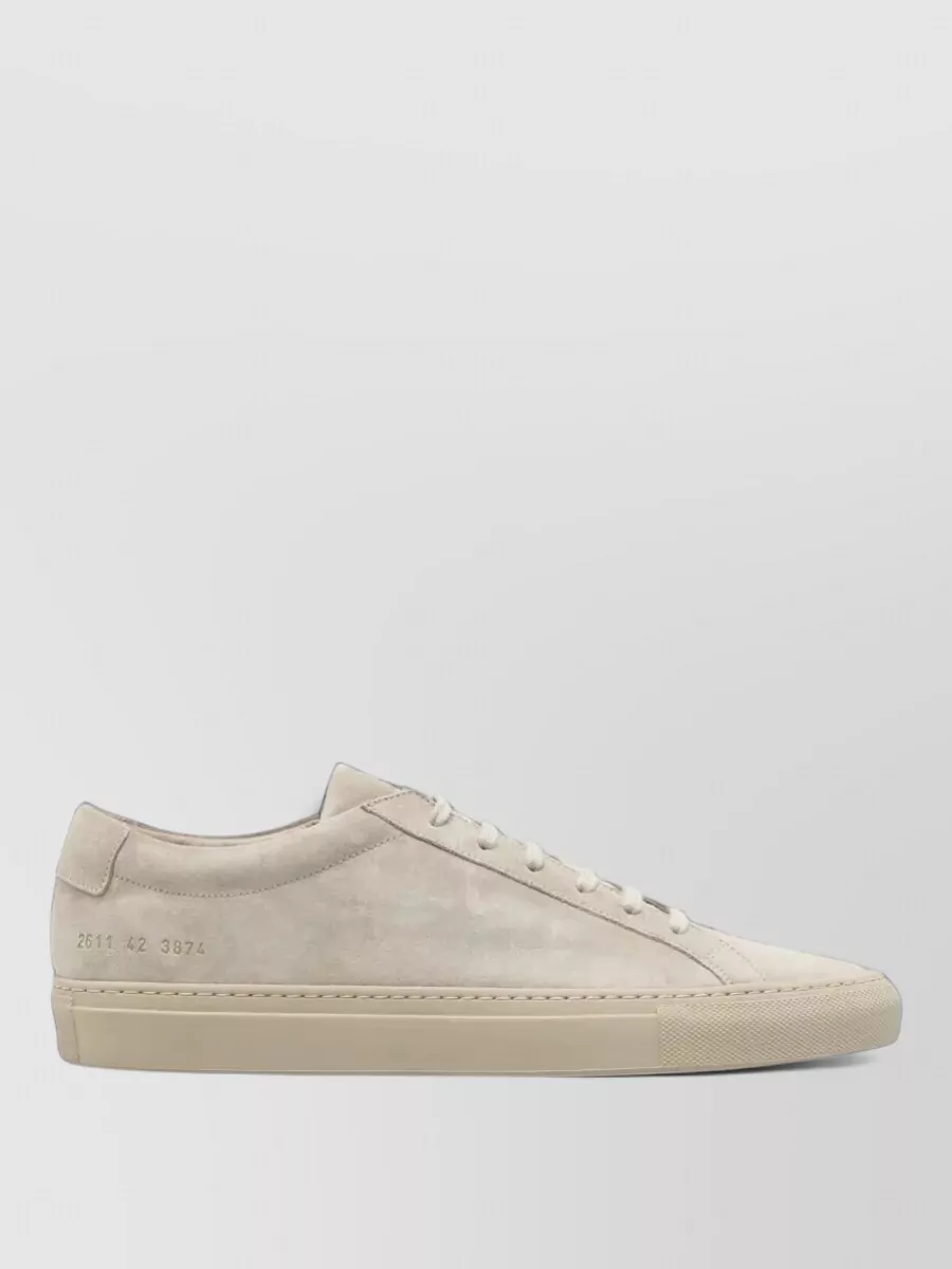 Common Projects Suede Lace-Up Sneakers