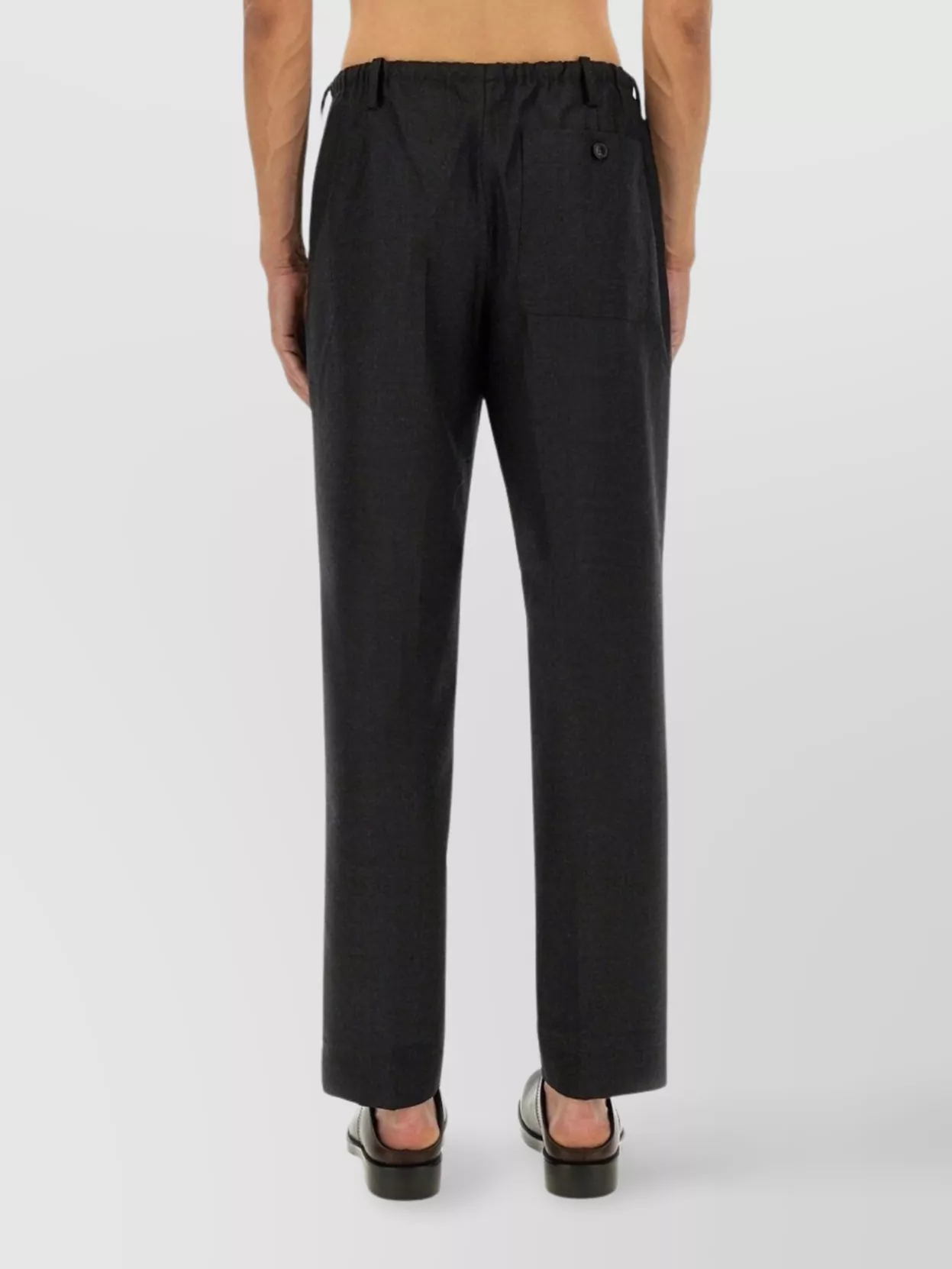 Dries Van Noten Penny Trousers Elastic Waistband Style