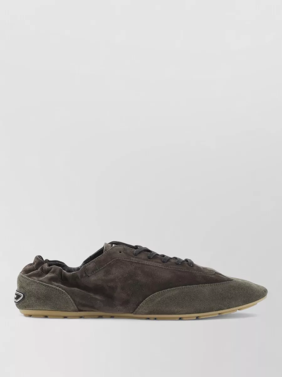 Saint Laurent suede two tone sneakers
