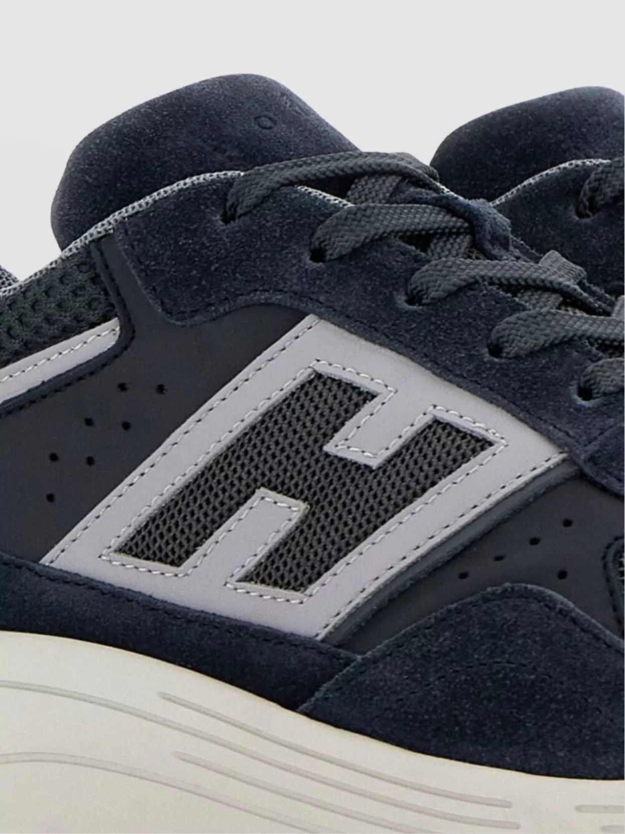 Hogan Sneakers With Mesh And Suede Panels