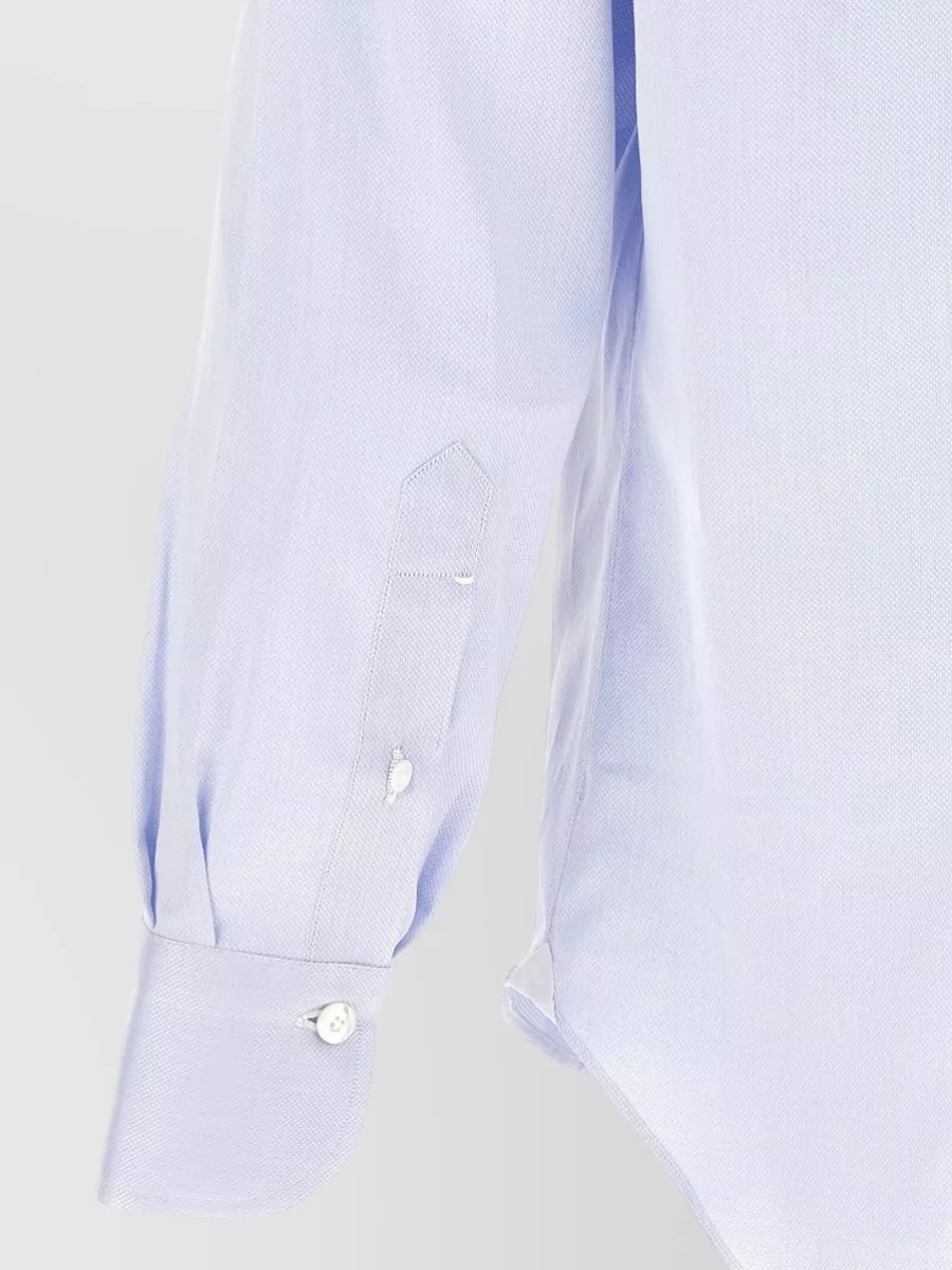 Finamore Cotton Long-Sleeve Shirt