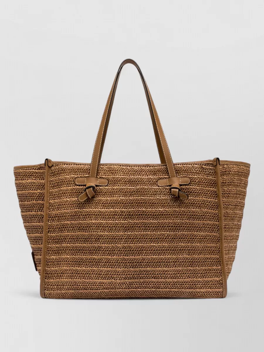 Gianni Chiarini Marcella Tote Bag Dual Handles Woven Texture