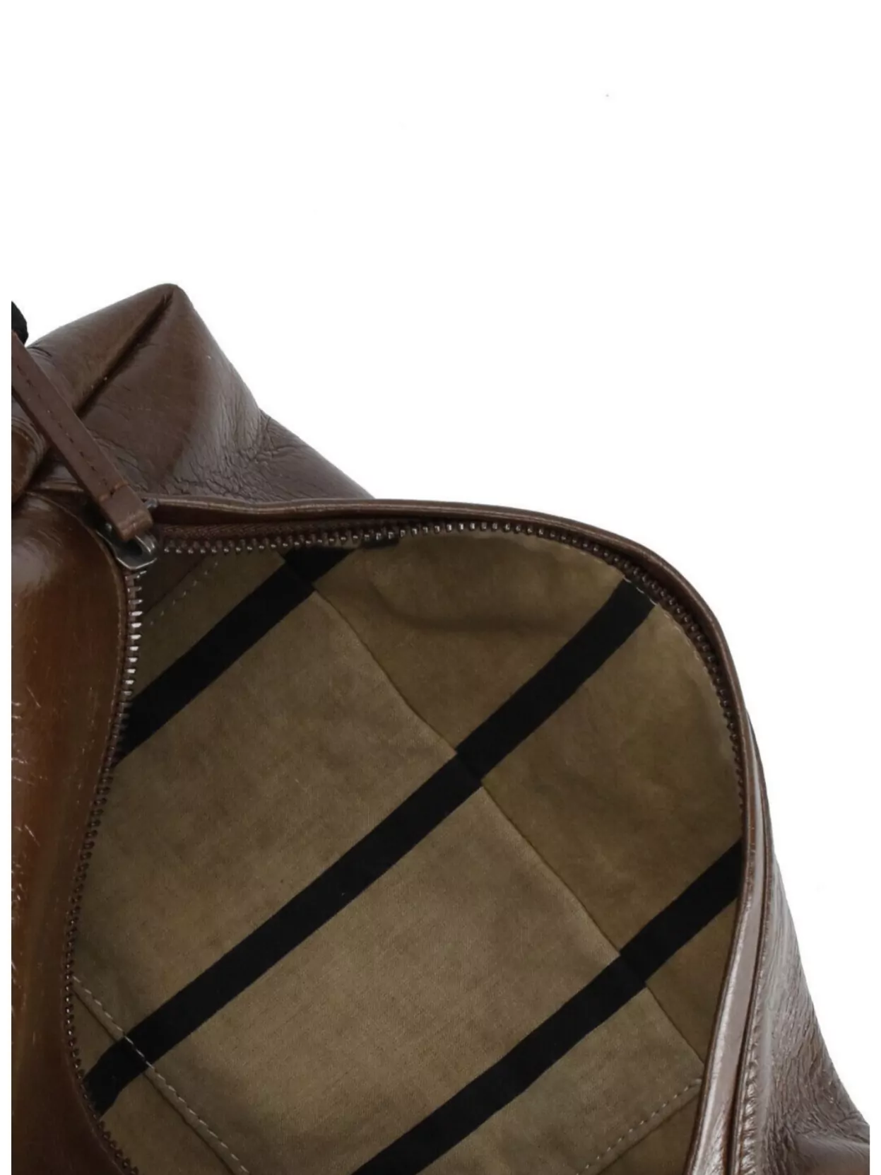 Uma Wang Leather Shoulder Bag Adjustable Strap