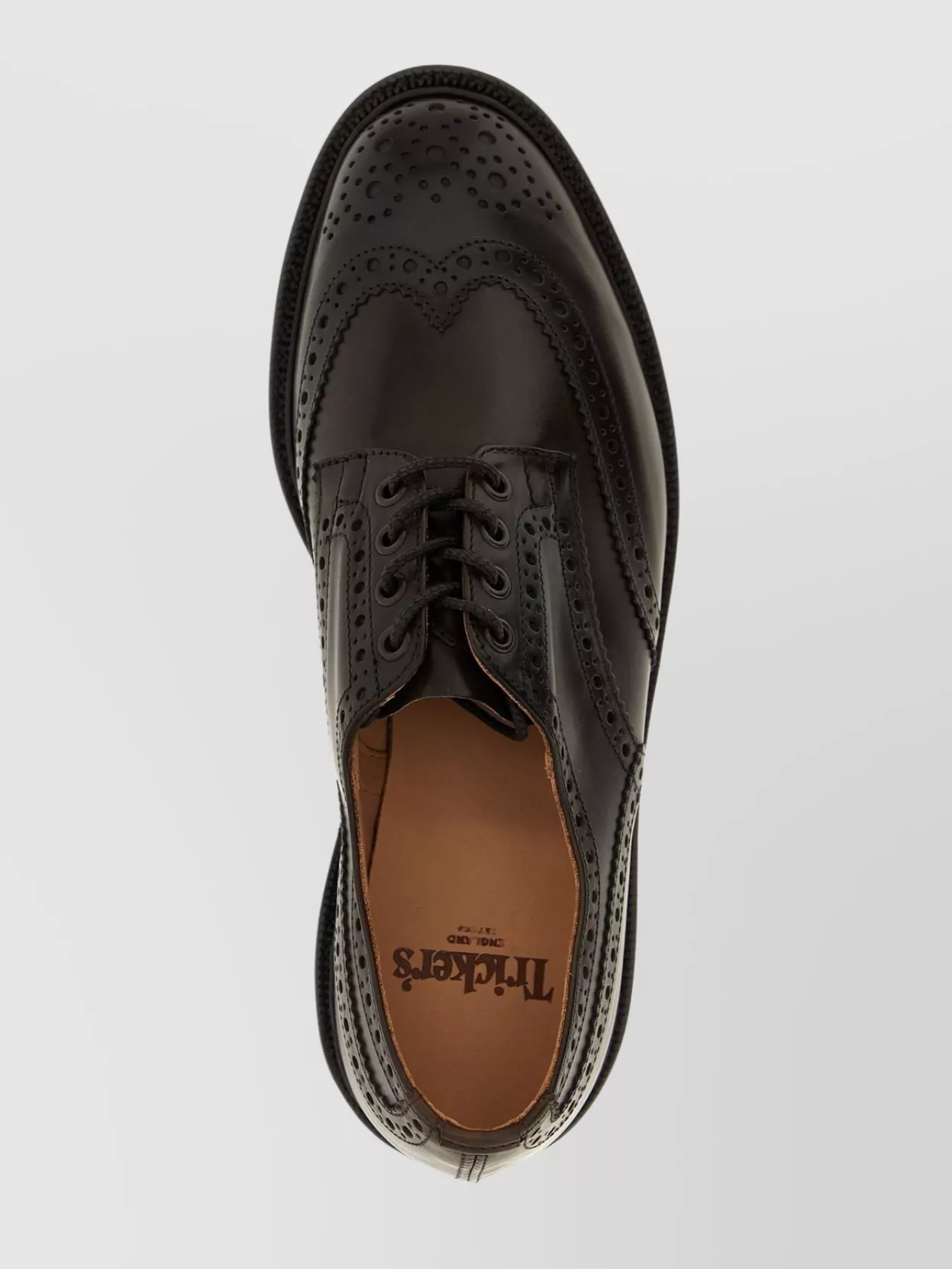 Tricker's Lace-Up Shoes Featuring Brogue Detailing