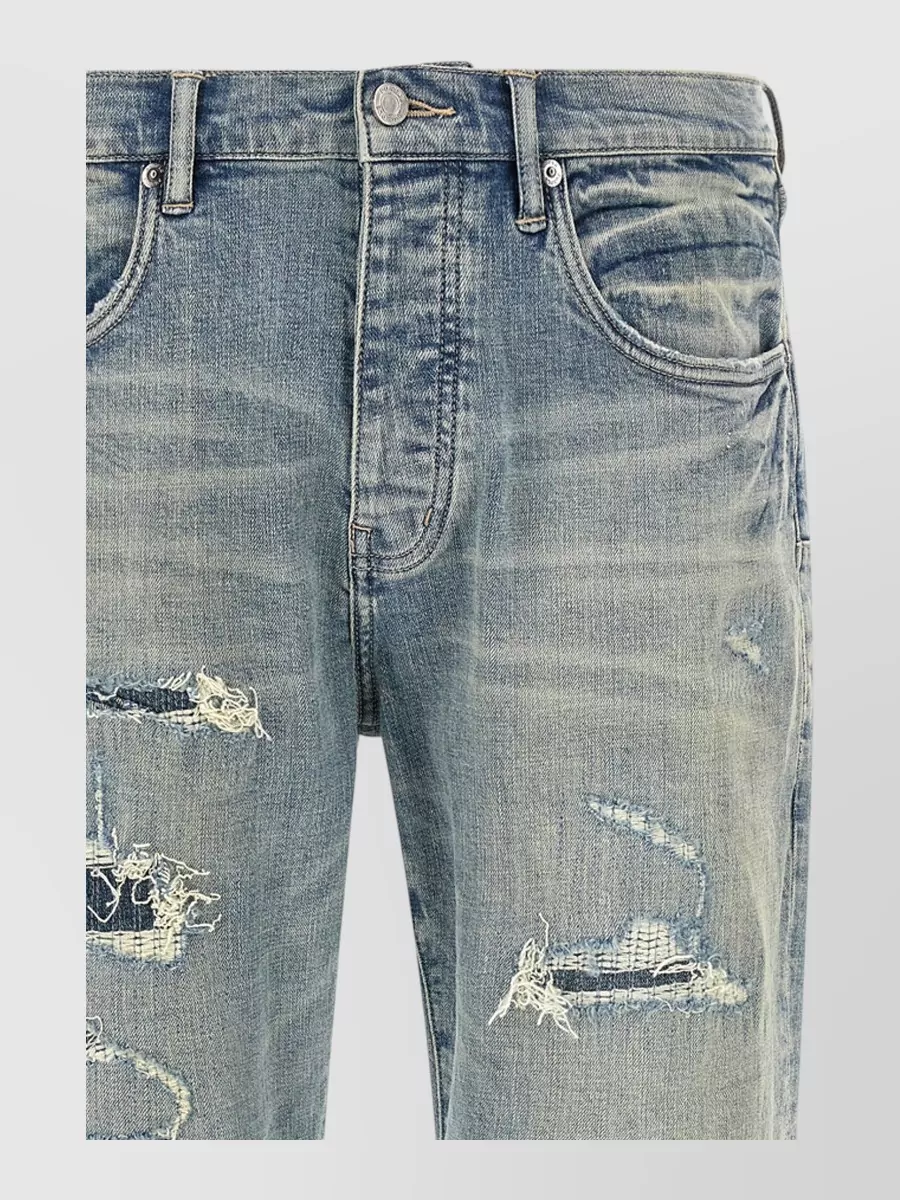 Purple Denim Jeans
