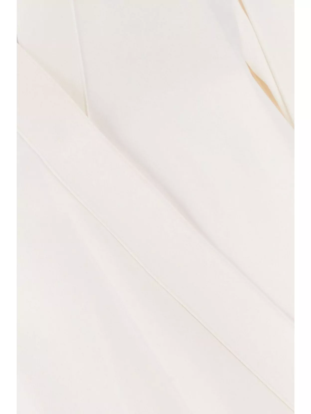 Giorgio Armani Pure Silk Wrap Blouse With V Neckline
