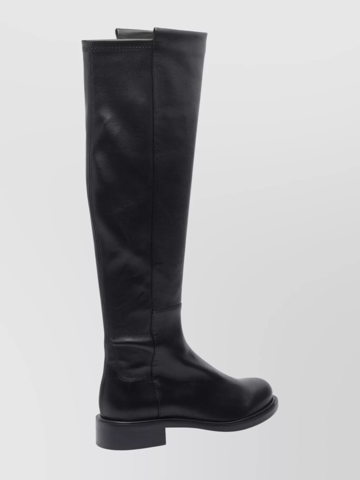 Stuart Weitzman High Leather Ankle Boots With Block Heel