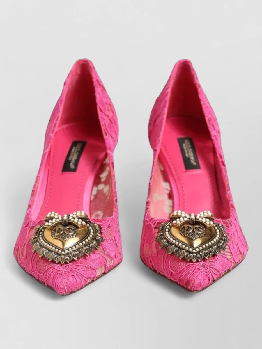 Dolce&Gabbana Taormina lace pumps