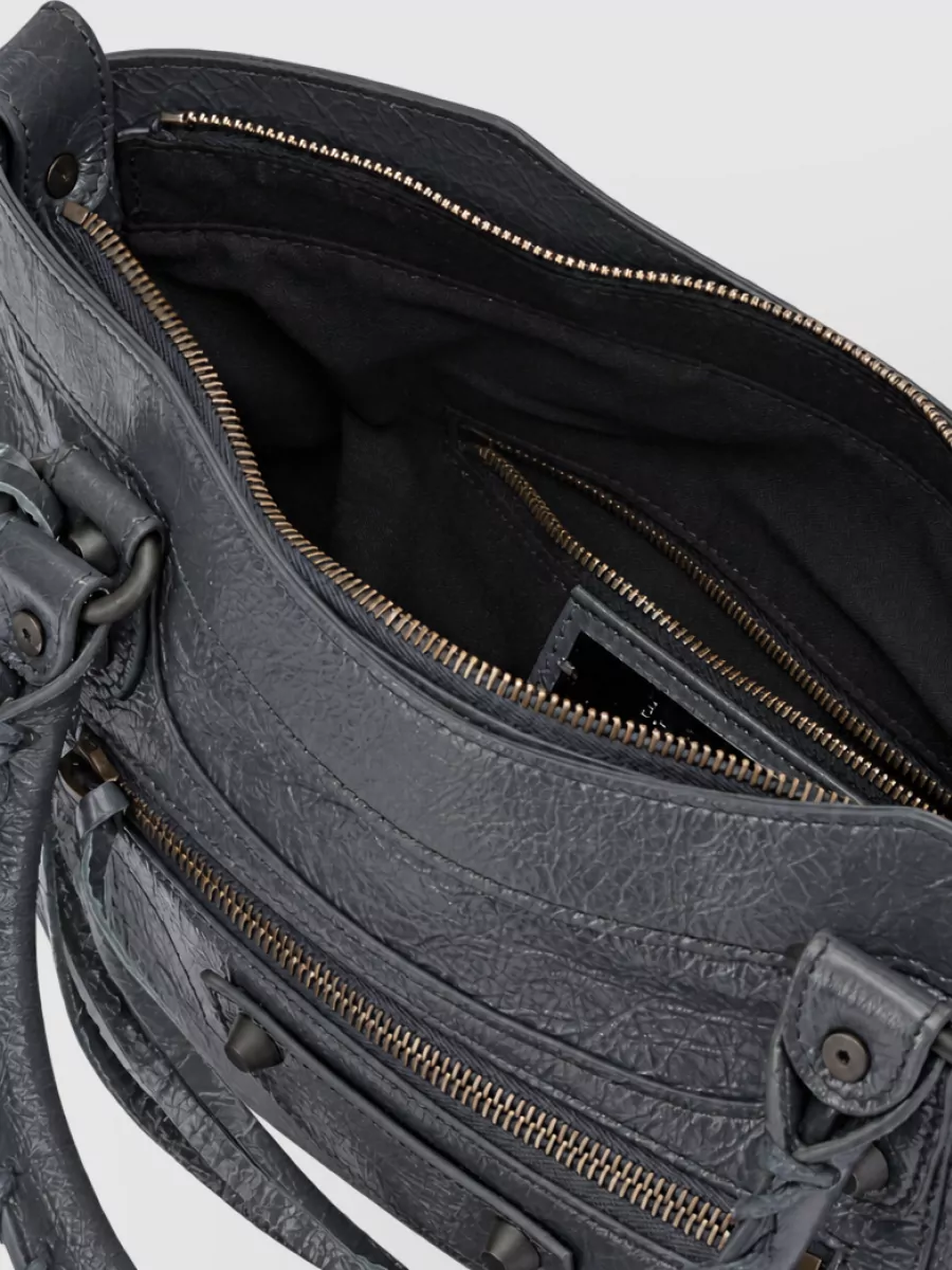 Balenciaga Le City Medium Leather Tote Bag