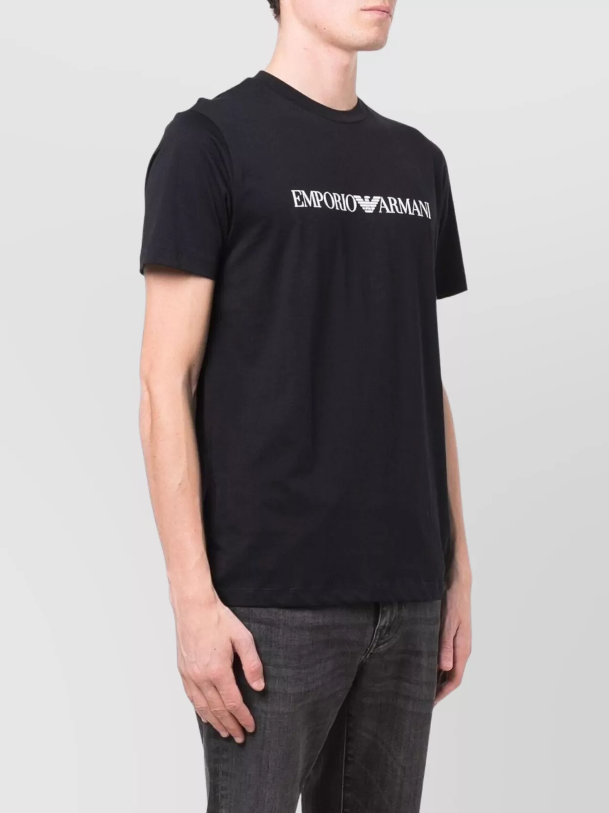 Emporio Armani Cotton Crew Neck T-Shirt
