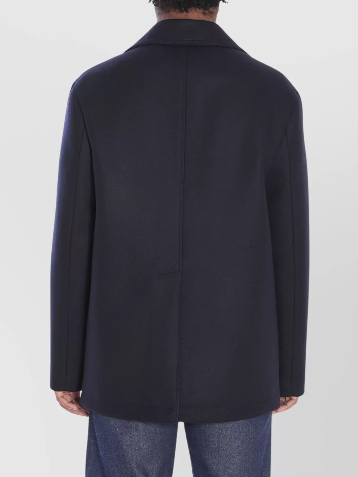 Gucci Wool Double-Breasted Short Coat