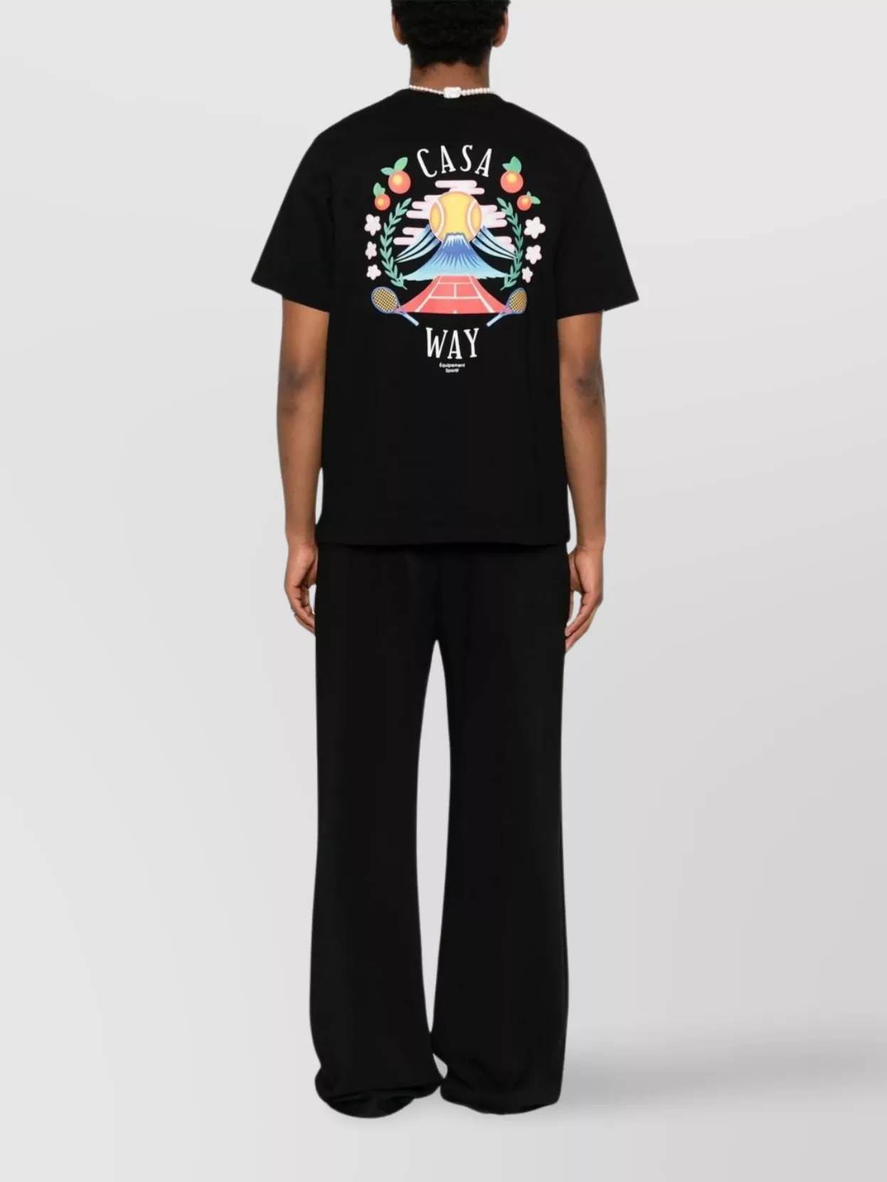 Casablanca Mountain Journey Graphic Print T-Shirt