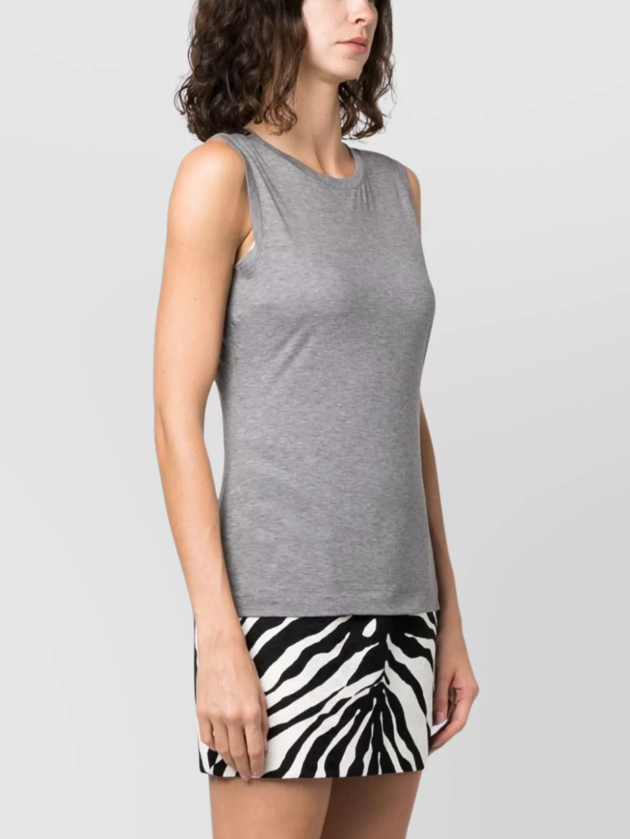 Dolce & Gabbana Logo-patch Cotton Tank Top