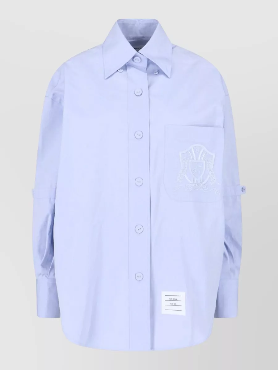 Thom Browne oversized cotton shirt